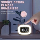 Pink Alarm Clock With Night Light  Cute Cat Alarm Clocks For Girls Toddlers Boys