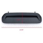 Matte Black Hood Scoop Bulge Kit For 10-20 Tacoma 4runner
