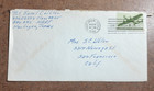 August 1944 World War Ii Letter Written Home From Pvt - Us Army Air Forces Wwii
