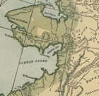 Alaska  District Of  Yukon Map  Genuine 1891 Few Cities  Topography  Unexplored