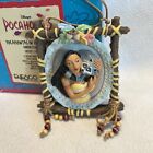 Disney Enesco Pocahontas   Meeko Hanging Plaque Christmas Ornament 152978  Rare 
