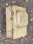 Vtg Murray 30 Amp Two Wire Electric Fuse Box Safety Switch Painted Aged Patina
