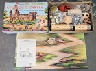 Marx Playset Knights   Castle  Miniature Playset