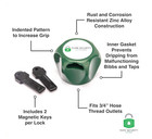 The Flow Security Systems Faucet Lock Ii   Magnetic Key   Prevents Water Theft