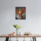 Paint By Numbers Kit - Diy Painting Art Kit  Full Canvas Craft Set - Dragon