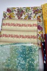 Lot Of 20 Half Yards Cotton Fabric Mixed Brands   Themes Cat Paws Floral Solid