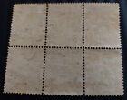 Canal Zone 35 F  To F vf Nh Block Of 6  Disturbed part Gum  Scott  305