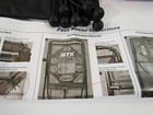 Stx Lacrosse Bounce Back Pass Master Target Cover W  Carrying Bag 8 Bungee