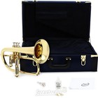 B s 3145 Challenger I Intermediate Bb Flugelhorn - Clear Lacquer