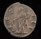Roman Imperial Coin  Marcus Aurelius  Denarius Ar  Fortuna Standing  161-180 Ad 