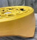 Le Creuset Yellow Cast Iron Round 8  Tealight Candle Warming Trivet France