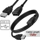 High-speed Usb-usb Extension Cable Usb 2 0 Adapter Extender Cord Male female Lot