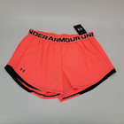 Under Armour Play Up 2 0 Shorts Women s Orange Size Large 1362517-819 New 