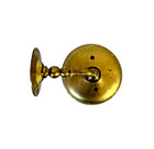 Vintage Victorian Bath Brass Tumbler Vase Cup Holder Retro Bathroom Wall Mounted