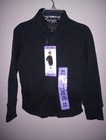 Tuff Athletics Girls Size Xs 5 6 Black High Pile Fleece Jacket Nwt