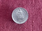 Swiss Half Franc Coin 1968b  lot  brswhf-1a 