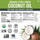 Viva Naturals Organic Coconut Oil  Cold-pressed - Natural Hair  skin Oil And    