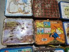 Vintage Metal Lunchbox Mixed Lot Of 12