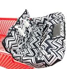 Baby Shopping Cart Cover High Chair Cover Soft Comfy Infant Cushion Black Wave