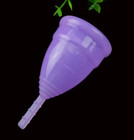 Women Reusable Menstrual Cup Menstruation Period Soft Clear Large