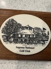 Vintage Augusta National Golf Plaque