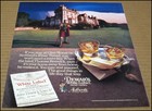 1984 Dewar s White Label Scotch Whisky Print Ad Advertisement The Glen House Vtg
