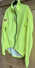 Castelli Mens Emergency Cycling Rain Jacket Yellow Flou Size 3xl Style 17500-032