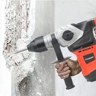 13 Amp Rotary Hammer Drill With Vibration Control And Safety Clutch