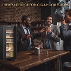 Mojgar 35l Electric Humidor Cooler Cabinet Cedar Cooling Cabinet Gift For Men