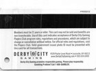 Derby City Gaming Louisville  Ky Slot Card