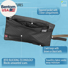 Rfid Blocking Money Belt Travel Pouch   Credit Card  Id  Passport Holder For Wom