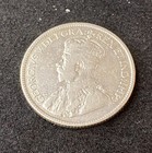 1917-c Newfoundland 25 Cents Quarter 0 9250 Silver Asw 0 1734 Oz Free Shipping