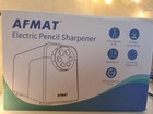 Heavy Duty Electric Pencil Sharpener  6 Holes  Afmat Green Color