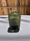 Olive Green Snuff Glass Bottle