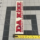 Vintage Surfing Accessories Company Sticker Decal-da Kine Hawaii Surf 80s 90s