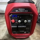 Honda Eu3200i Inverter Generator Portable Fuel Injection 3 2kw 120v Red black