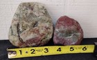 Oregon River Jasper Chalcedony Rough For Cabs  Vp116  lot Of 2 