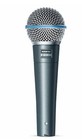 Shure Beta 58a Supercardioid Dynamic Microphone With High Output Neodymium   