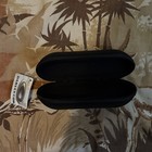 Oakley Sunglasses Case Black Clamshell Zip-around Foam Insert Case Only