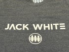 Jack White    who   s With Me    Third Man Records Gray T-shirt - Small