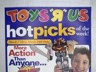 1999 Toys R Us Hot Picks Flyer Power Rangers Voltron Wwf Coupons Tru Vintage Ad
