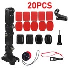 Motorcycle Helmet Chin Mount Kit For Gopro Hero Sport Camera Holder Accessories