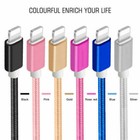 10ft Braided Iphone Charger Usb Charging Cable Cord For Apple 11 Xr X 8 7 6 Ipad