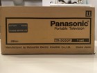 Vintage  new   81 Panasonic Tr-5050p Portable Popup Tv Radio Am fm Rare  