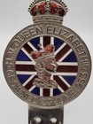 Vintage Queen Elizabeth Ii Coronation Grille Badge 1953  British