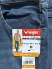Wrangler Relaxed Fit Jeans Men Choose Size Blue Dark Denim Low Strech 1097fxwxd