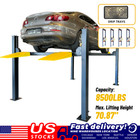 8500 Lbs Heavy Duty Four Post Lift Car Lift Storage Service 4 Post Parking