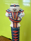 Liability Brewing Mortal Combat Beer Tap Handle 11  Wombat Cat Ninja Sc Brewery