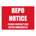  10-pack  Prank Postcards - Repo Notice - Send Them To Your Victims Yourself