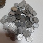 Vintage Old Coin Collection  Mixed Designs  Metal  As-is  Large Set